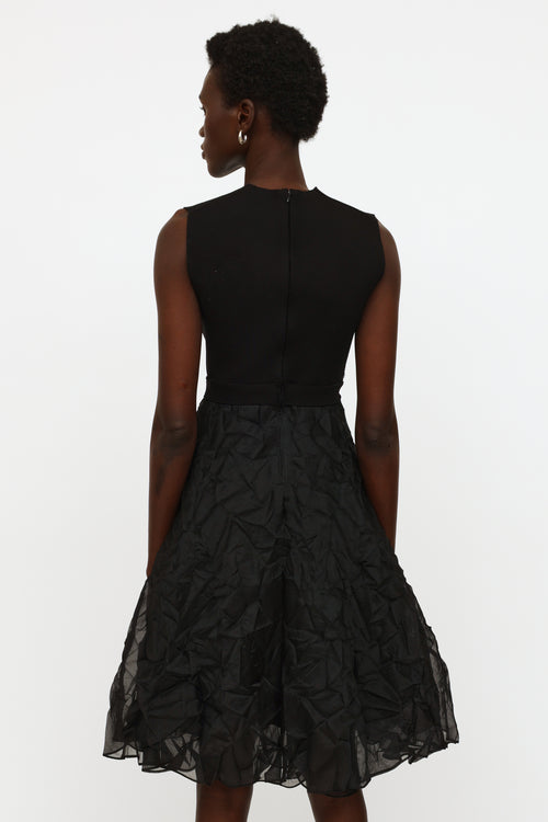 Marie Saint Pierre Black Tulle Dress