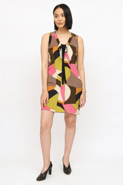 Marni Muticolored Print Dress