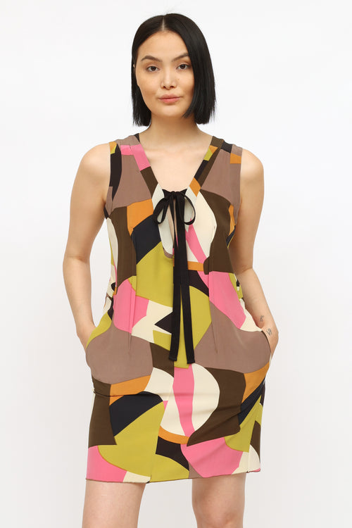 Marni Muticolored Print Dress