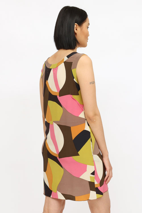 Marni Muticolored Print Dress