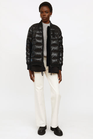 Moncler Black Lucy Puffer Coat