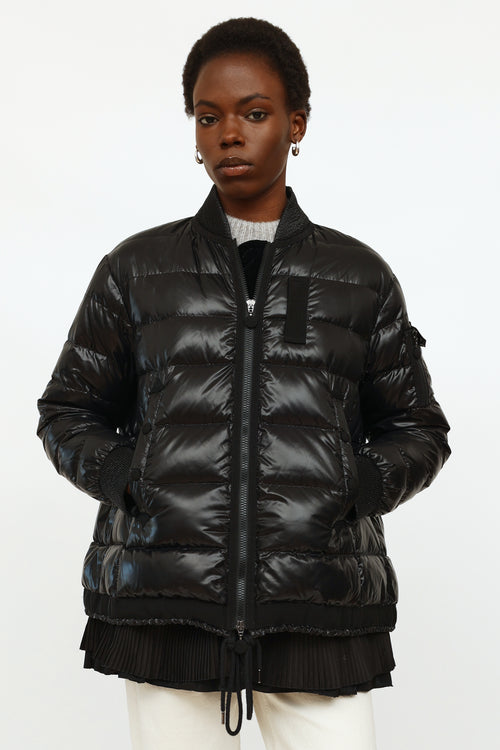 Moncler Black Lucy Puffer Coat