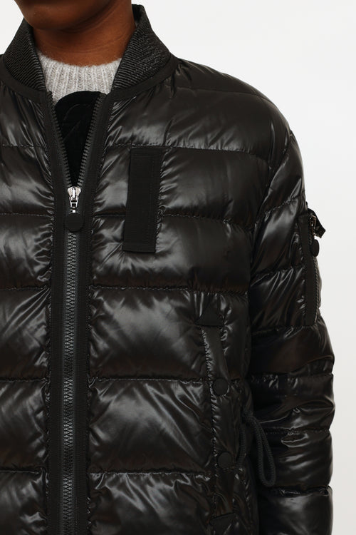 Moncler Black Lucy Puffer Coat