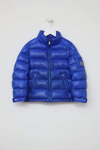 Moncler Kids Blue New Maya Coat