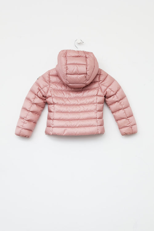 Moncler Kids Pink Adrone Giubbotto Down Jacket