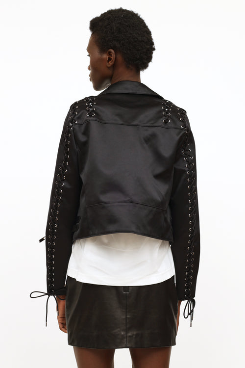 Noir Kei Ninomiya Black Grommet Jacket