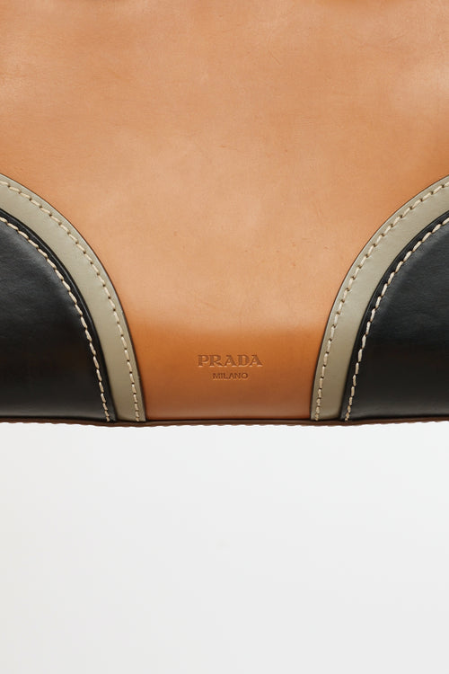 Prada SS 2015 Tan Vachetta Satchel