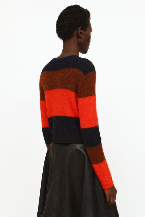 Rag 
Bone Navy Brown 
Red Alpaca Sweater