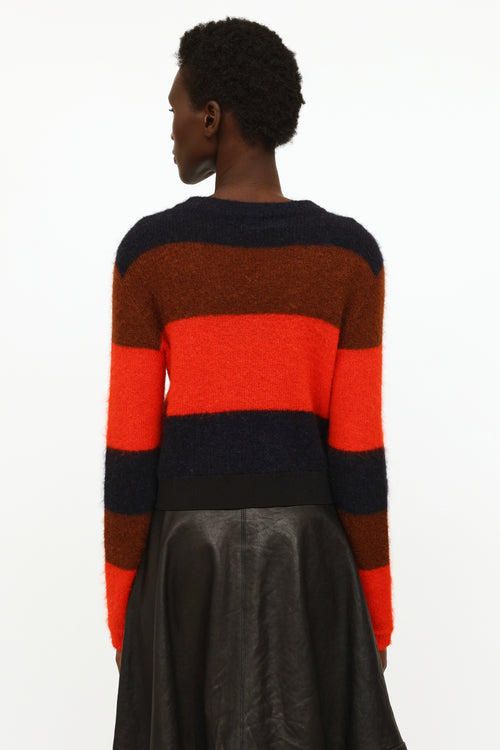 Rag 
Bone Navy Brown 
Red Alpaca Sweater