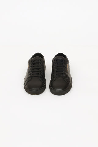 Saint Laurent Black Andy Lowtop Sneakers