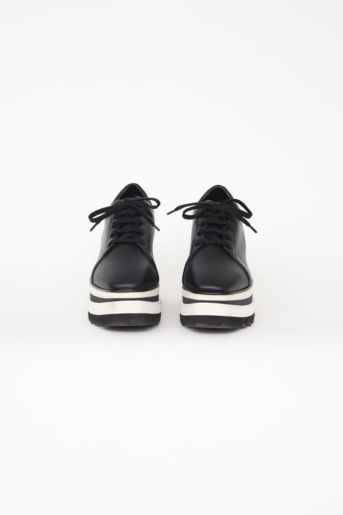 Stella McCartney Black 
White Elyse Sneakers