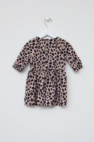 Stella McCartney Kids Pink 
Black Printed Dress